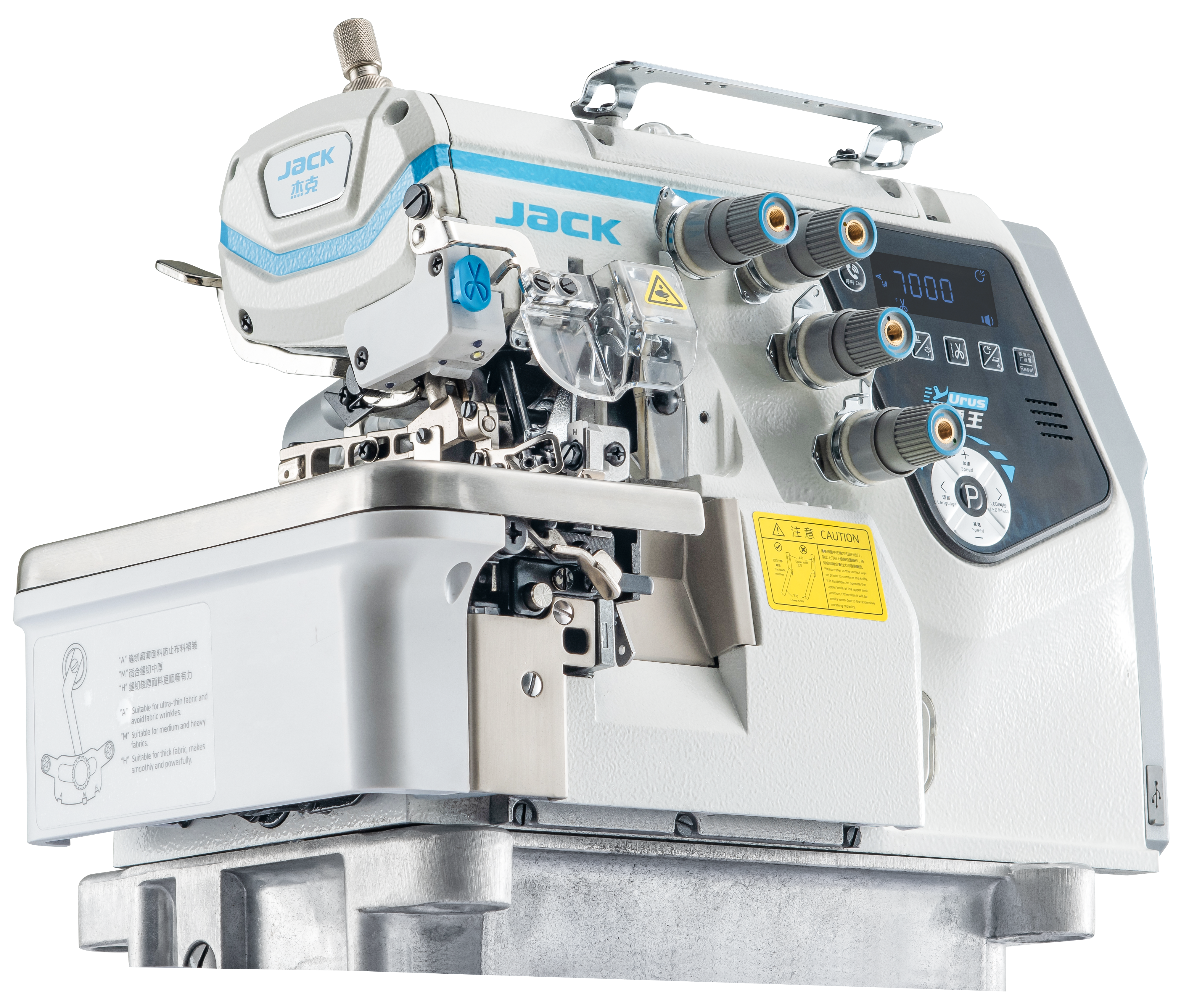 Máquina industrial Jack em destaque na NanoMaq